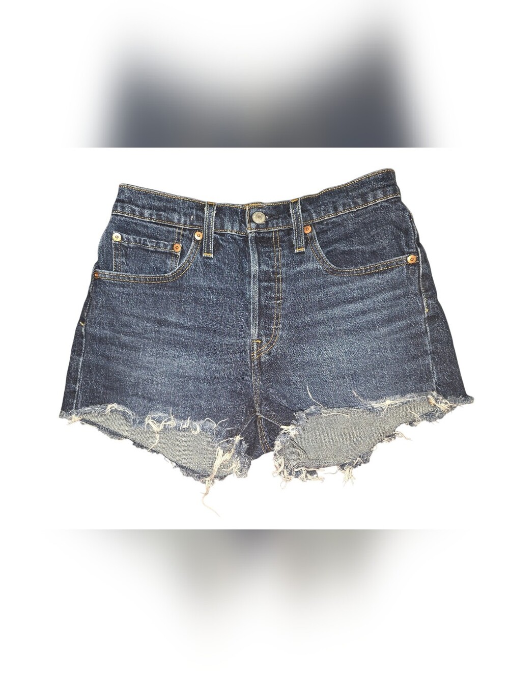LEVI'S 501 ORIGINAL FIT HIGH RISE SHORTS